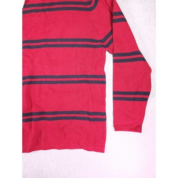 Vintage Buckle BKE Sweater Mens Small S Long Sleeve Sweatshirt Striped Y2K NWT - Picture 3 of 12